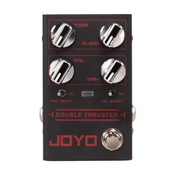 JOYO R-28 Double Thrust Bass Overdrive Effect Pedal Sharp & Grainy High Frequency Overdrive Pedal Designed for Bass Guitar