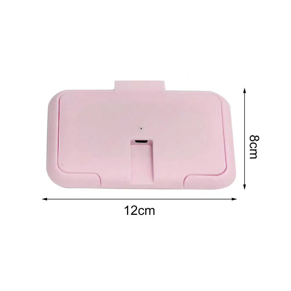 Portable  wipe Warmer Napkin Heating Box Paper Warmer USB Charging Baby Wet  Dispenser Baby  Warmer for Babies images - 6