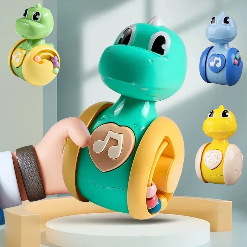 Roly Poly Jouets pour bébé de 6 à 12 mois, Jouets Wobbler à gobelet pour bébé garçon et fille – Parfait pour apprendre à escalar et à l'éducation précoce