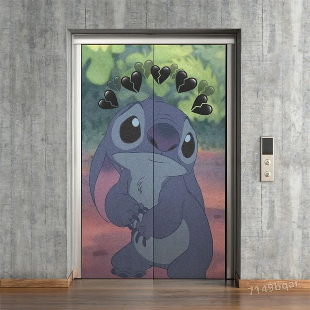 Lilo Stitch Stickers Decoration  Home Doors Decoration Stickers