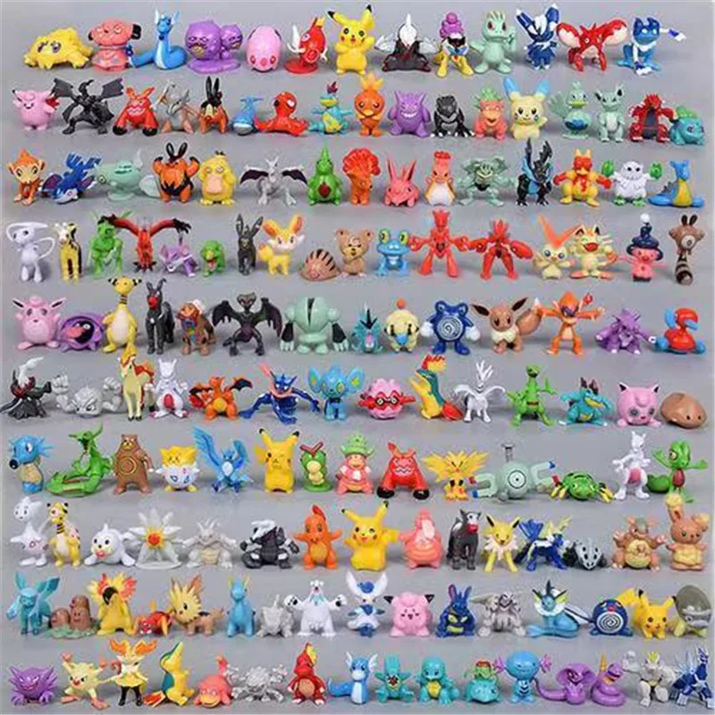 1-144 PCS Gift Box Christmas Gift Action Figure Toys Genuine