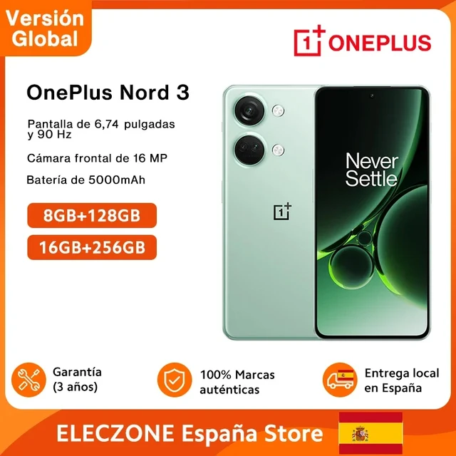 NEW OnePlus Nord 3 5G Global Version 16GB RAM MediaTek Dimensity 9000 120Hz  Super Fluid AMOLED Display 80W SUPERVOOC Charge - AliExpress