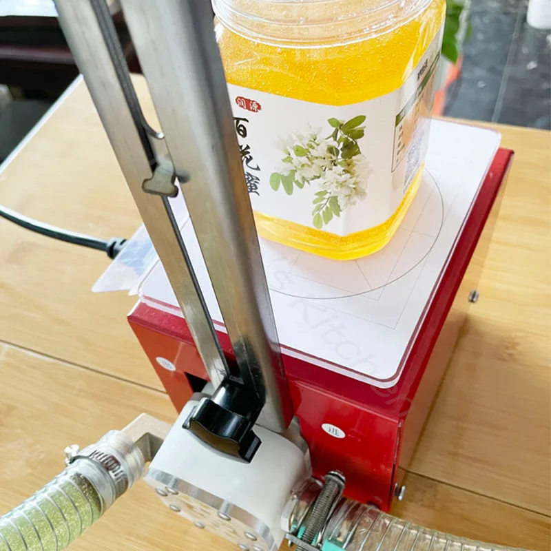 Gear Honey Pump Weighing Type Honey Weighing And Filling Machine Commercial Viscous Liquid Automatic Filler Food Processor