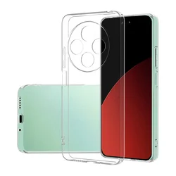 Sleek Transparent Soft TPU Phone Case - Clear Protective Cover for Xiaomi Poco C75 (Transparent)