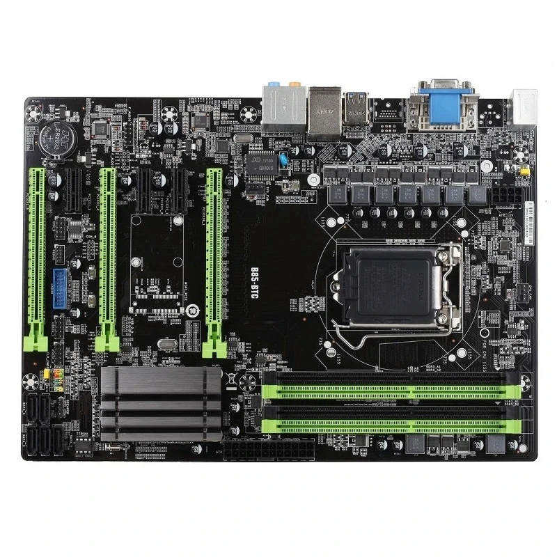

Материнская плата B85 LGA1150 B85-BTC 3PCI-E X16 материнская плата LGA 1150 DDR3 16G PCI-E 3,0 USB3.0 PRO 6GPU ATX