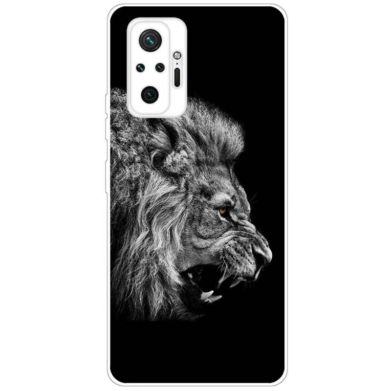 thumbnail image 1 of Funda para Xiaomi Redmi Note 10 Funda Note 10S Silicona Suave TPU Fundas Cover para Redmi Note 10 Pro Versión Global Teléfono Bumper, 1 of 5