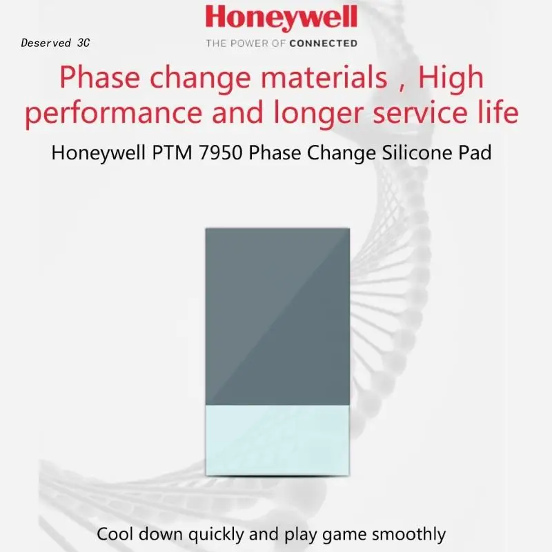 Almofada Condutora Térmica Honeywell-ptm7950 Mudança de Fase Almofada de Silicone Materialportátil Cpu Gpu Silicone Graxa Almofada 0.25 mm - Imagem 3