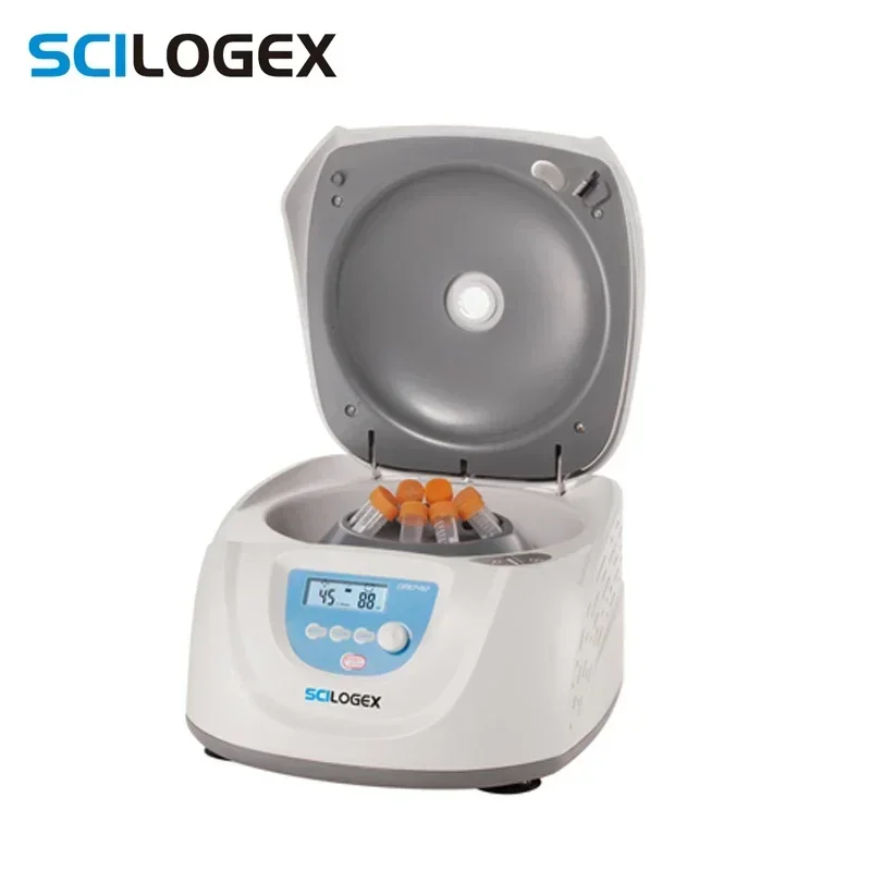 SCILOGEX New SCI406/412 Low Speed Centrifuge Set 2 (including 50ml*6 Rotors) Laboratory Microcentrifuge Centrifuga