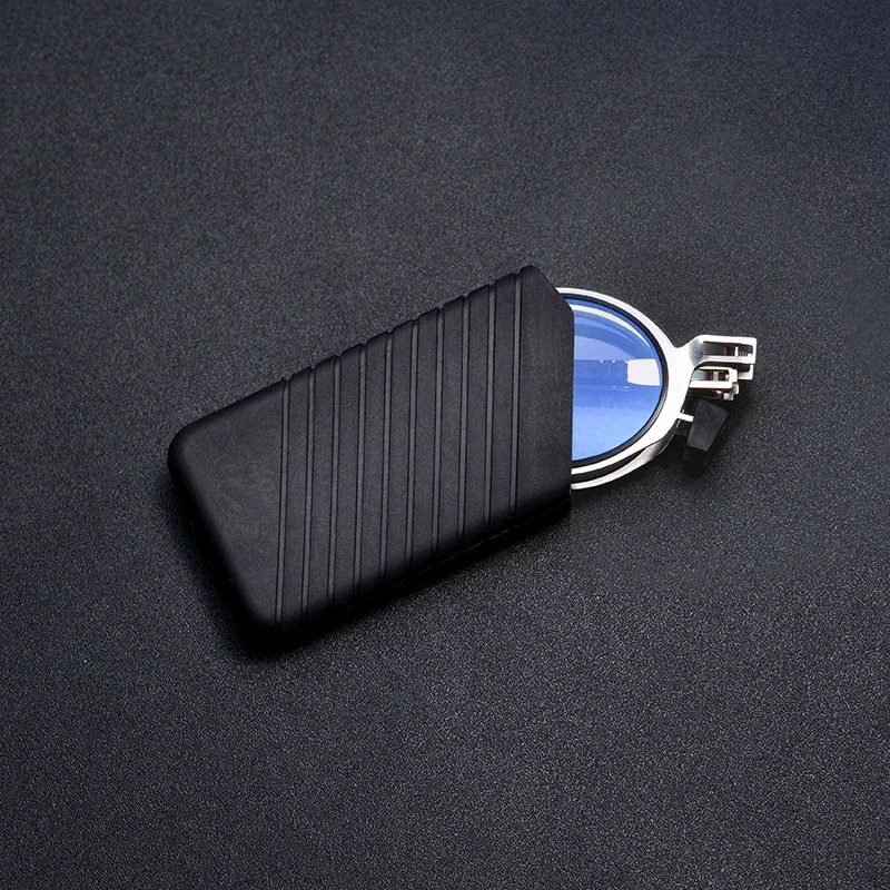 Folding Anti Blue-ray  Reading Glasses for Women Fashionable Cat Eye Round Frame Portable Ultra-thin Reading Glasses for Men