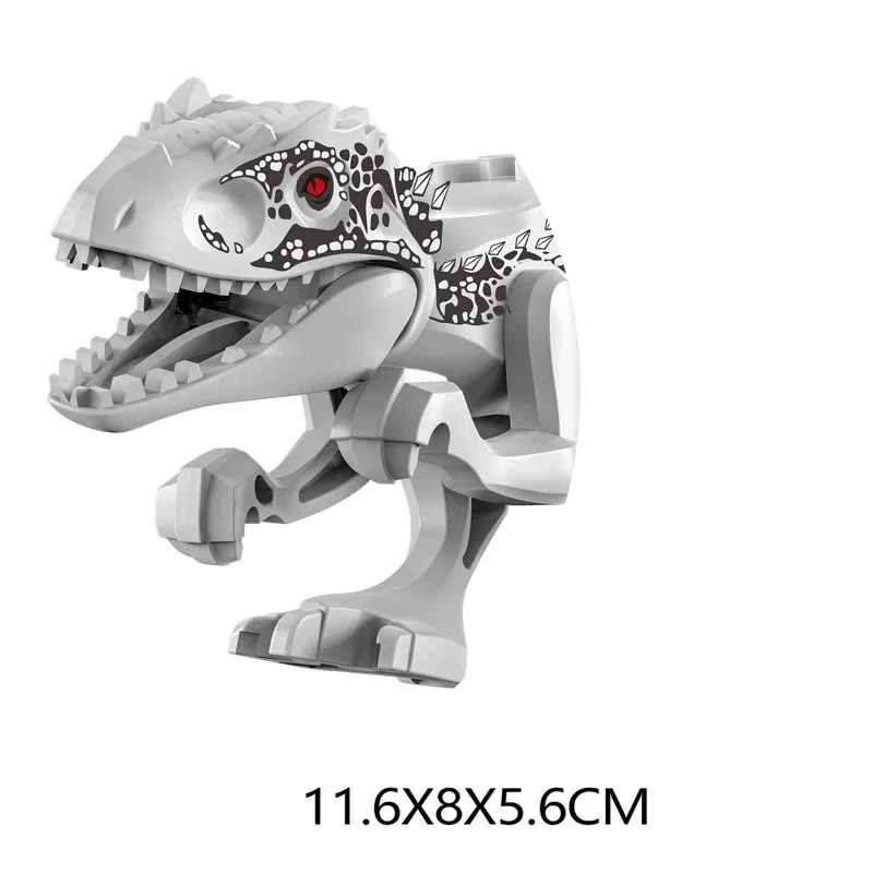 thumbnail image 1 of ¡Gran oferta! Dinosaurios de Jurassic World, Indoraptor, Triceratops, Indominus Rex, T-Rex, modelo, bloques de construcción, juguetes para niños, regalo, 1 of 5