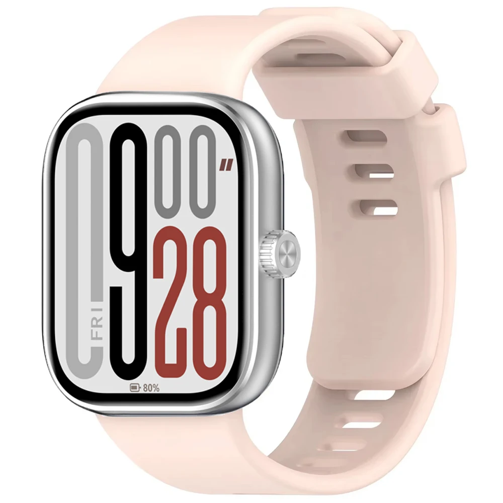 Silicone Sports Strap - Comfortable, Soft, and Breathable Replacement Wristband