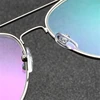 Outdoor Shade Sun Photochromic Pilot Myopia Glasses With Prescription Eyewear Men Oval Sunglasses Diopter 0 -0.5 -0.75 To -6.0 6