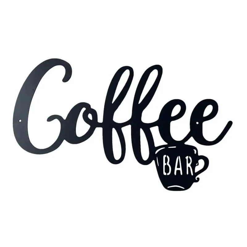 

Кофейные вывески для кофе, бара, чайной чашки, вывеска для бара, настенная художественная металлическая наклейка для кухни, ресторана, декоративные аксессуары
