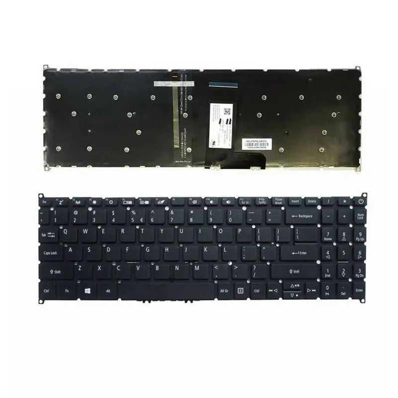 

New US keyboard for ACER SWIFT 3 SF315-41 SF315-52G SF315-51G N17P4 A615-51 SF315-51 SF315-52 laptop keyboard With backlit