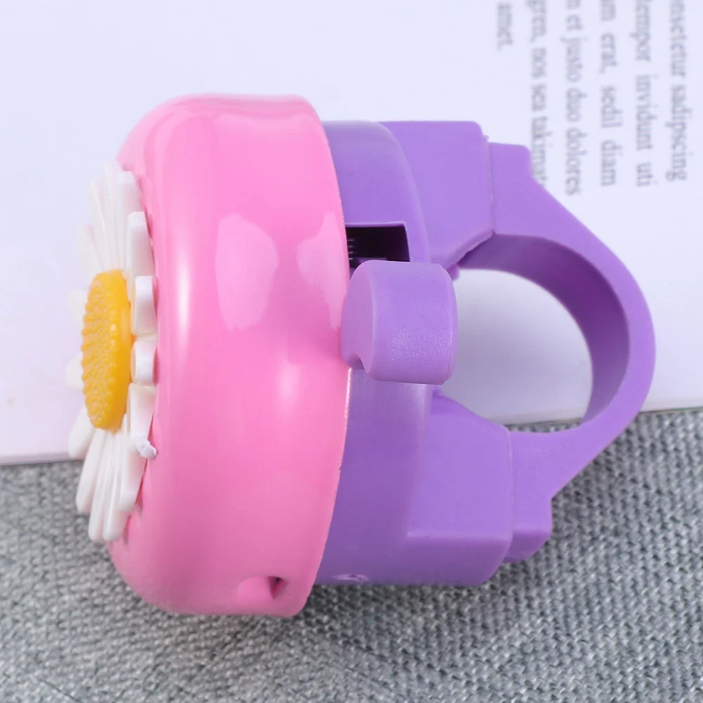 

2 Pcs Kid Bike Kids' Bicycles Flower Bell Accessories Small Daisy Toddler Child