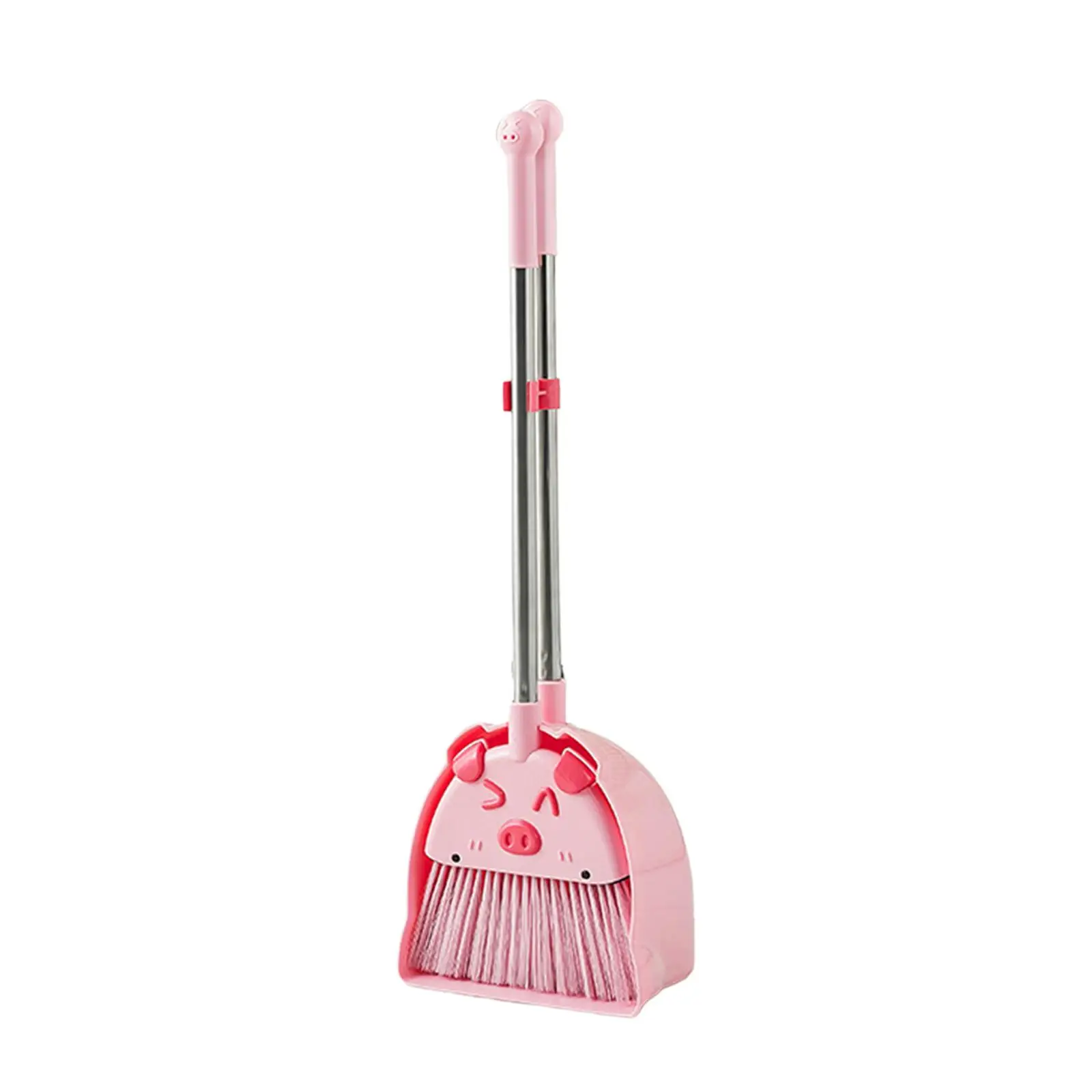 Household Mini Kids Broom and Dustpan Set Toddlers Cleaning Toys Set Educational Toy Cleaning for Age 3-6 Girls Toddlers desktop broom set