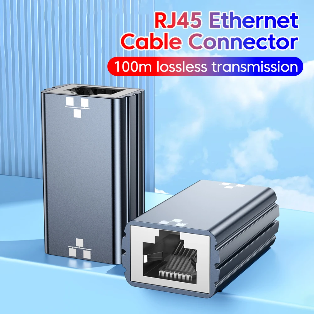 High-Speed RJ45 Gigabit Ethernet Extension Adapter