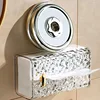 Glacial Tissue Box Wall-mounted Paper Box Household Kitchen Napkin Box Light Luxury Face Towel Storage Box 4