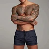 Mens Swim Trunks with Zipper Pockets Mesh Liner Summer Beach Board Shorts Quick Dry Swimming Bathing Suit Swimsuit Swimwear 3