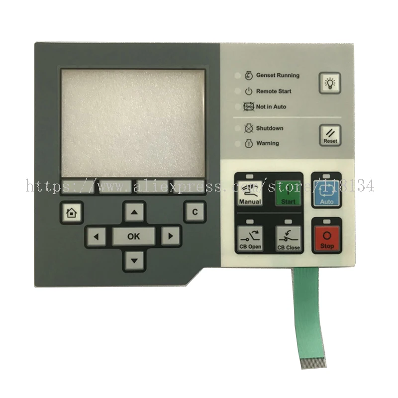 Interruttore Tastiera Tastiera Tastiera A Membrana Per Cummins Pcc3300 Power Command Hmi 320 Pcc3.3 Numero: 0300-6315-02 Pn 0300631502