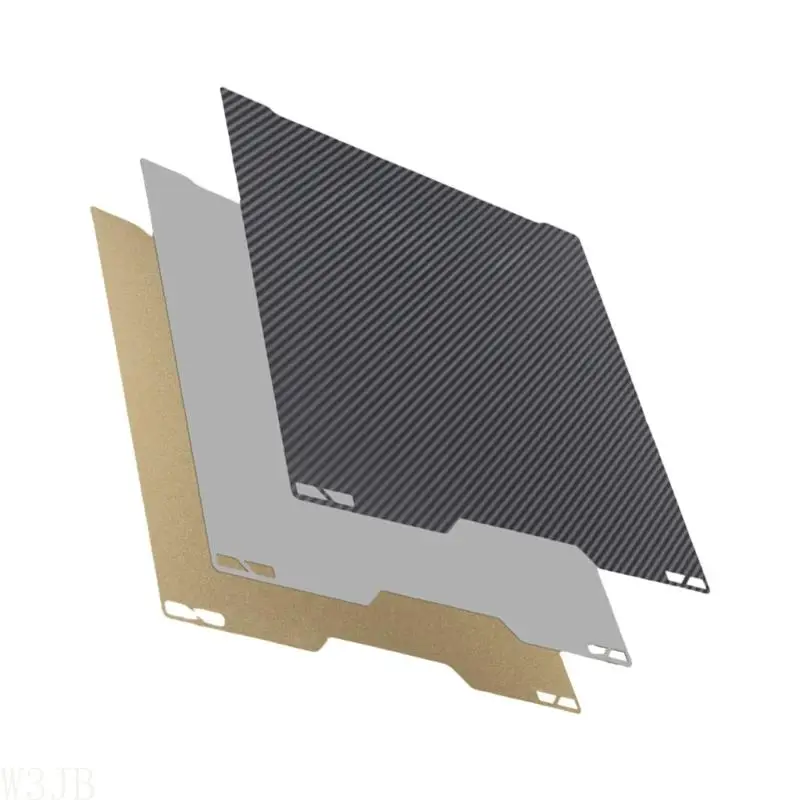 W3JB 355 x 325 mm flexibles Federstahlbett für H2D-3D-Druck-Haftungszubehör – Detail 7