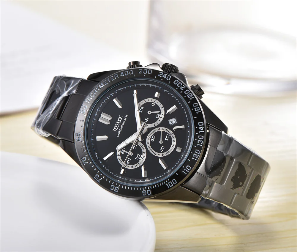 

Quartz Watch AAA Luxury band Waterproofing Luminous SK rotating bezel Chronograph date Stainless Steel 44mm Men Wristwatch