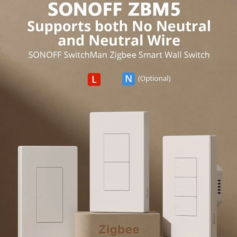 80/86/120 WiFi 스마트 벽면 기계식 스위치 Sonoff M5 Matter 음성 제어 Homekit (알렉사, 구글 홈, 앨리스, 스마트싱스 호환)