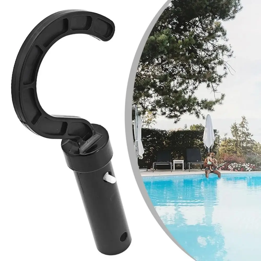 Black Pool Robot Hook Telescopic Poles Plastic Accessories Hook Robotic Pool Cleaners All Pool Robot Cleaners