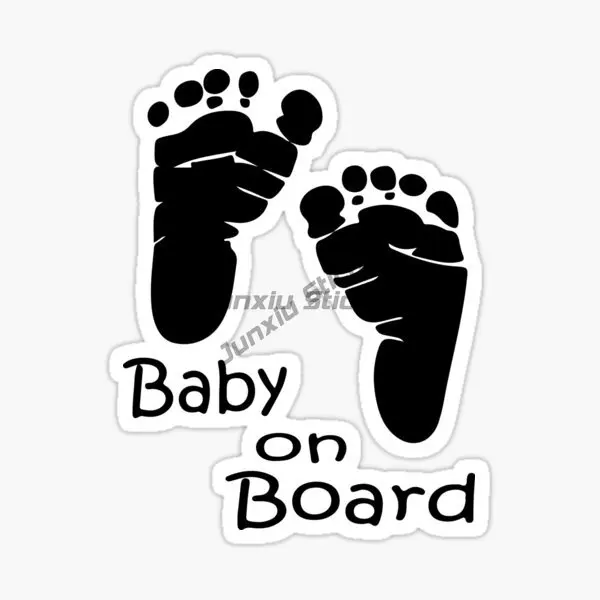 Creative Baby On Board Sticker 5