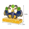 Feng Shui Prosperity Bat Statue Fuk Blessing Gift Home Decoration Figurine 3