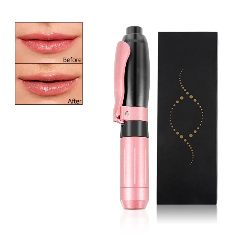 2 IN 1 0.3ML & 0.5ML Hyaluron Acid Pen Adjustable Pressure Pen jection Gun Needle-Free Atomizer Anti-Wrinkle Water Syringe