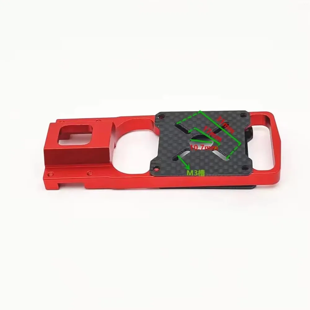 Kit cadre drone FPV 20/22/25mm tube carbone support moteur aluminium
