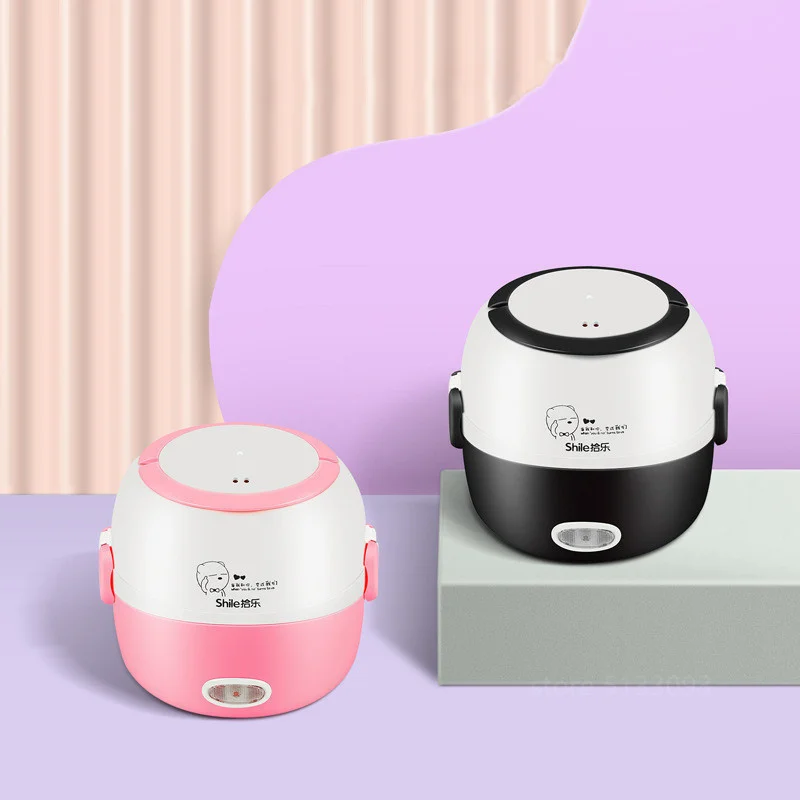 Description Picture 2 of itemMini Rice Cooker Electric Lunch Box Portable Thermal Heating Food Steamer Cooking Container Multifunctional Electric Cooker