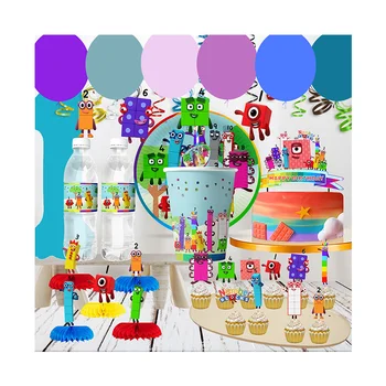 Cartoon Number Table Stickers 1