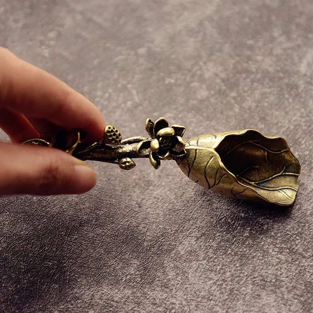 Tea Spoons Lotus Shape