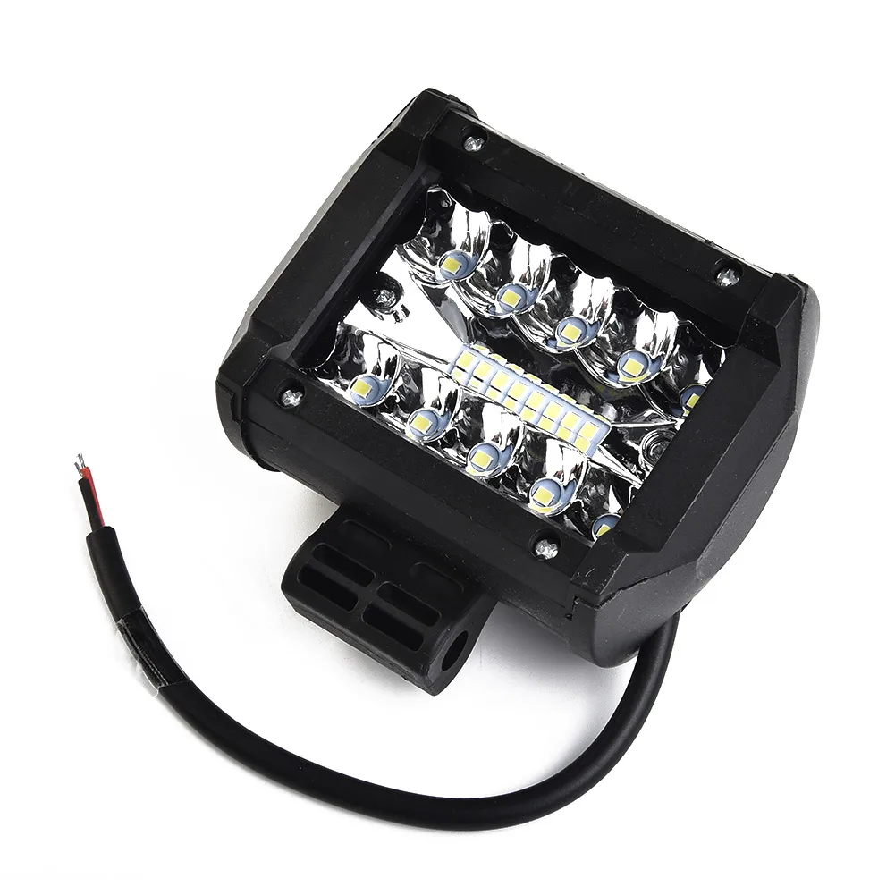 

Accessories LED Light Bar Black High Intensity LEDs Portable Weather-proof 12V 60W Combo(Flood+Spot) Dust-proof