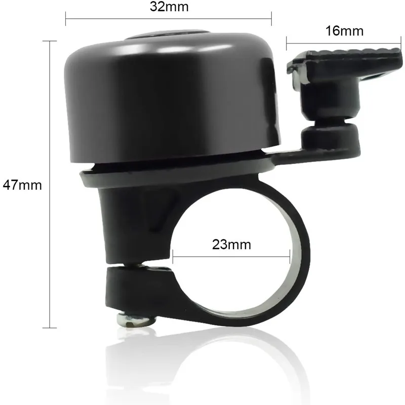 Bicycle Horn Bike Bells Aluminum Alloy Mountain Bike Bell Handlebar Alarm Horn Ring Cycling Accessories