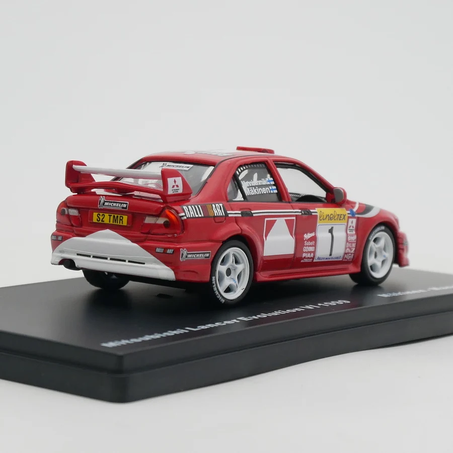 Diecast 1:43 Scale Ixo Mitsubishi Lancer Evolution 1999 Rally Car