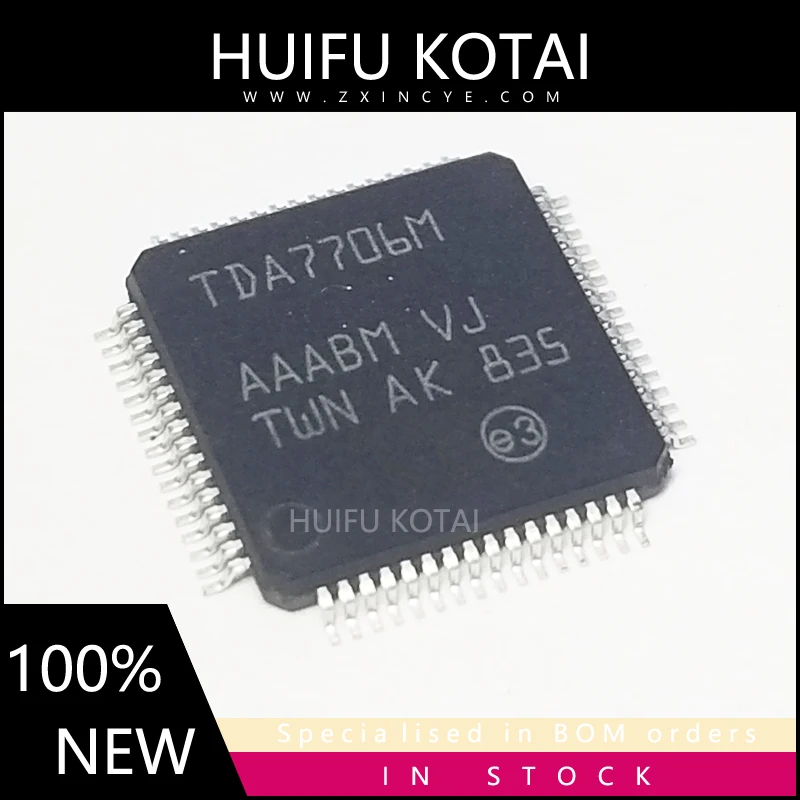 

Новинка, Товары в наличии, TDA7706M QFP64, 1 шт./партия