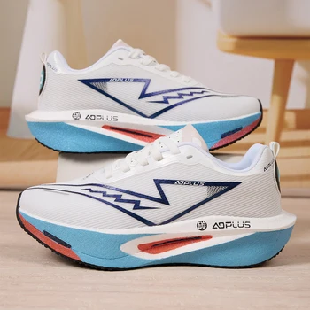 ZERJERFashionable running shoes, carbon board, men's and women's couple's outdoor casual sports shoes, versatile hiking shoes 1