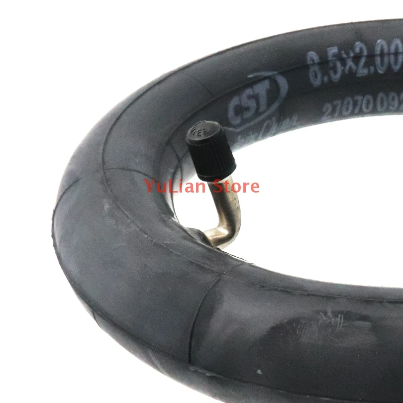 CST 8.5X2.00-5.5 inner tube with valve 90° electric scooter tire and INOKIM night series scooter 8.5 inch pneumatic inner tube