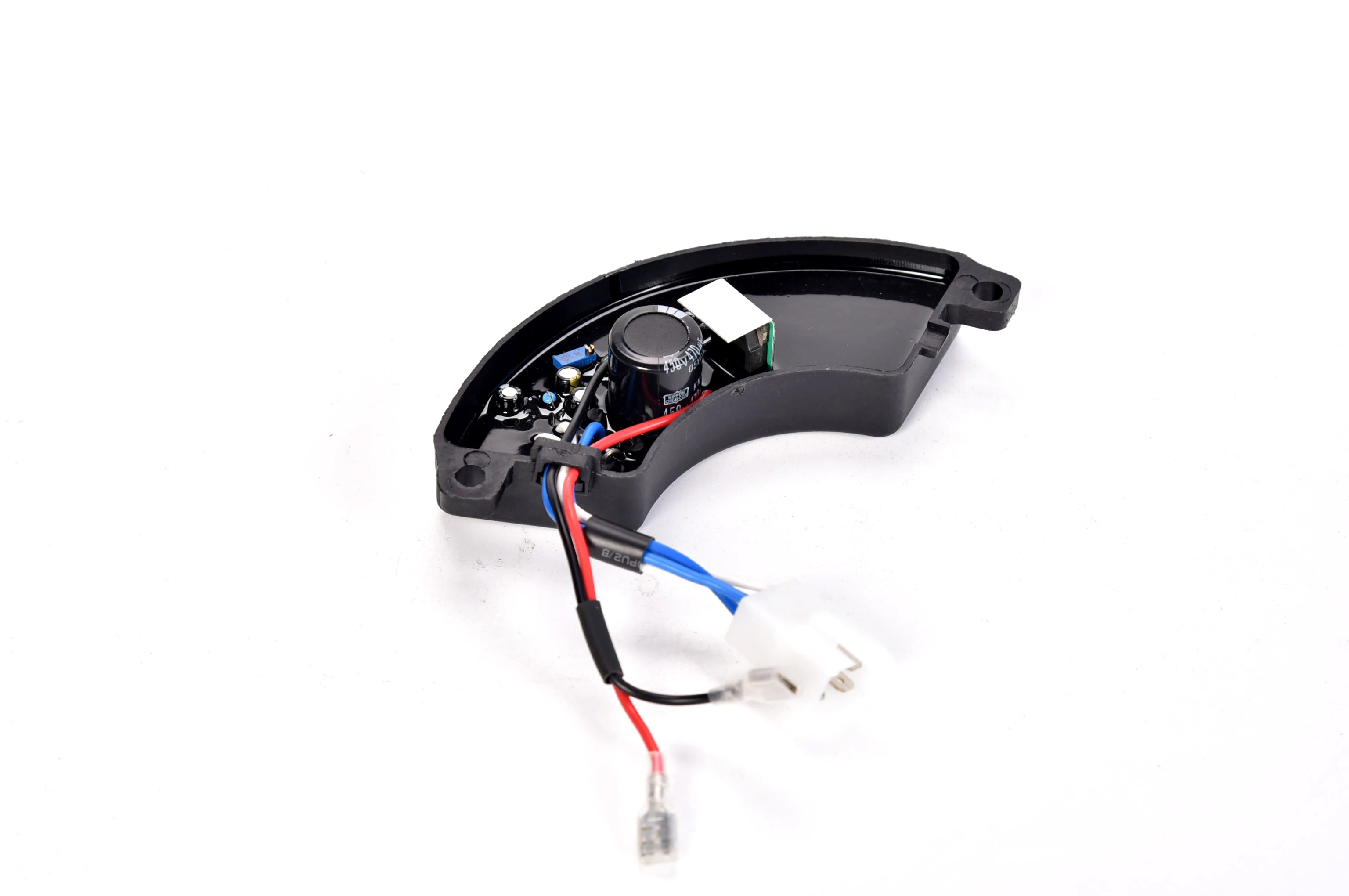 

Полулунный генератор, регулятор напряжения с 6 проводами в пластиковом корпусе, AVR регулятор напряжения, подходит для генератора 5 кВт