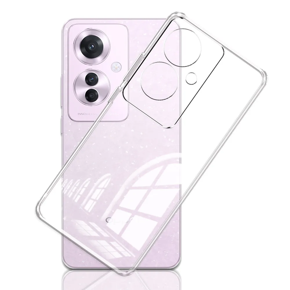 Sleek Clear Silicone Shockproof Phone Case for 5G Smartphones - Soft Protective Cover Coque