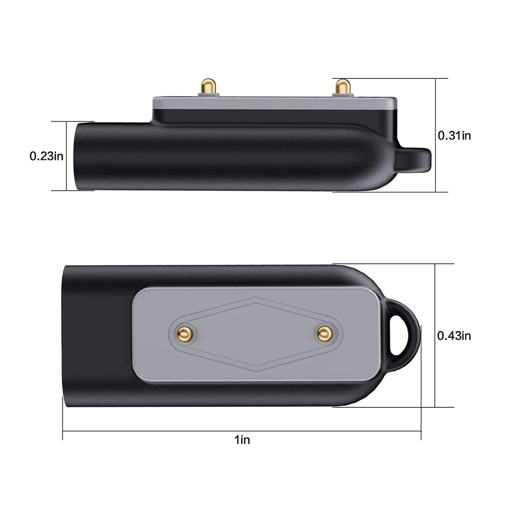 Watch Charger USB C Adapter Right Angle Watch Charger Adapter Magnetic Type C Adapter Watch Charger for Samsung Galaxy Fit 3