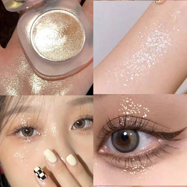 Glitter Highlighter Diamond Highlighter Makeup Gel Face and Body Brighten  Glitter Natural Contour Makeup for Face Brighten Face - AliExpress