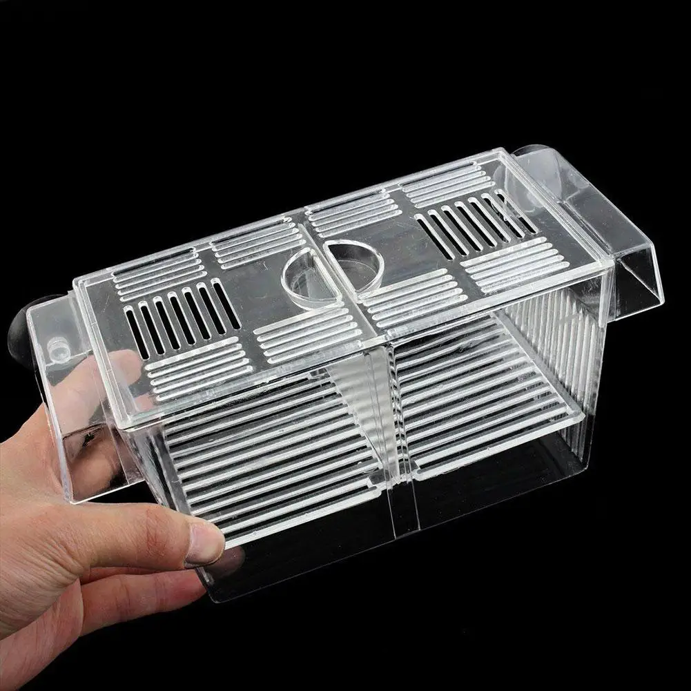 Fish Aquarium Fish Breeding Box Multifunctional Fish Aquarium Fish Breeding Isolation Box Clear Acrylic Aquarium Breeder Tank Guppies Hatching Incubator