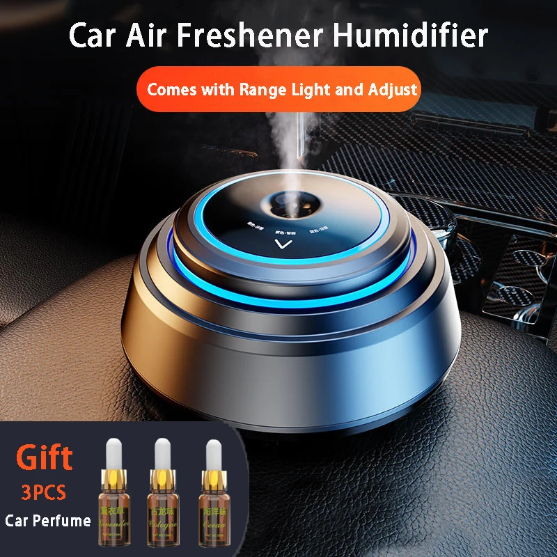 Smart Car Air Freshener Aromatherapy Fragrance Air Humidifier For Car Interior Purifying Seat Perfume Oils Diffuser Accessories