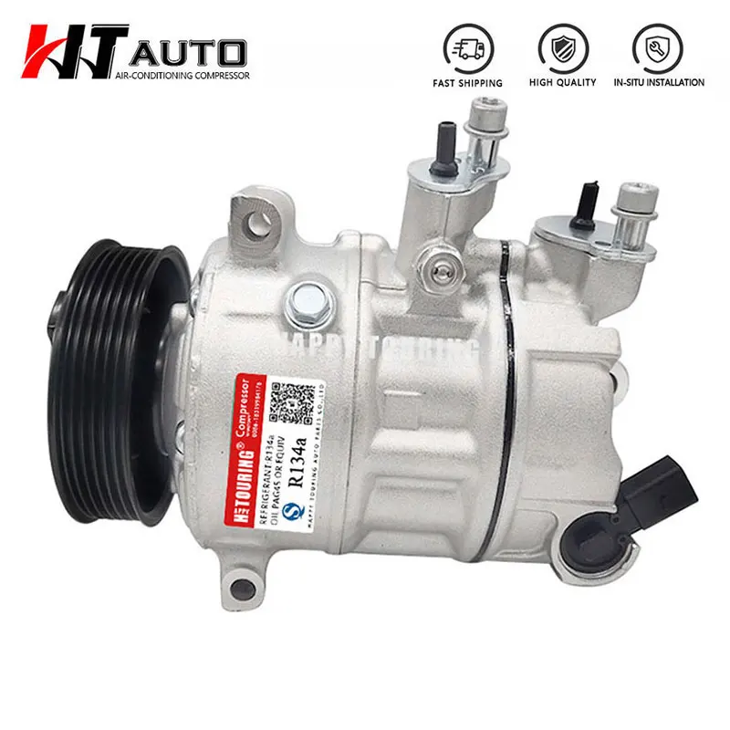 

Автомобильный Компрессор кондиционера для Audi A3 TT четыре Volkswagen Jettas Passat Golf PXE16 67646 1K0820859D 1K0820859M 1K0820859S 638894