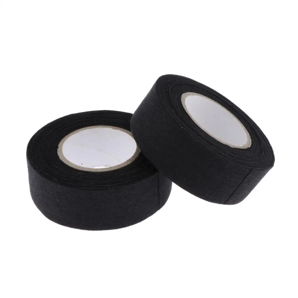3-6pack 2Rolls Wearproof Skid Resistance Sports Ice Hockey Stick Tape Black