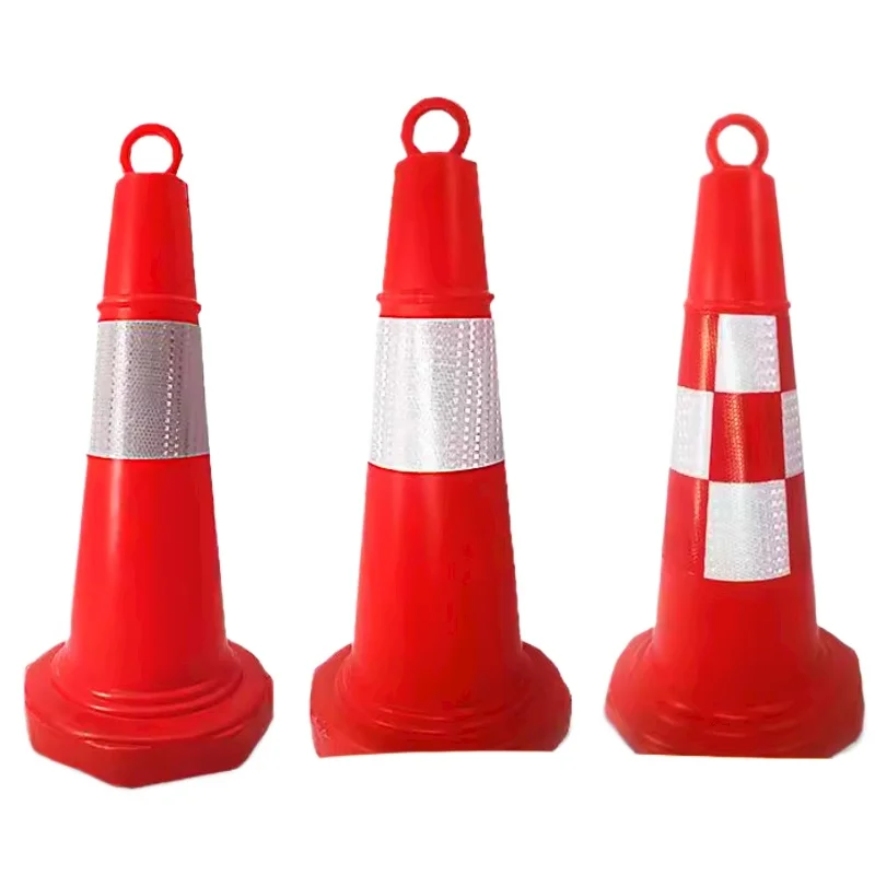 *No Parking Safety Traffic Ice Cream Barrel Reflective Warning Cone Ultra Light Cone Barricade Plastic Barrel Sign Isolation